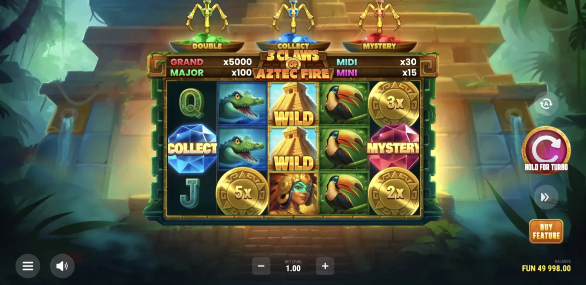 3 Claws of Aztec Fire